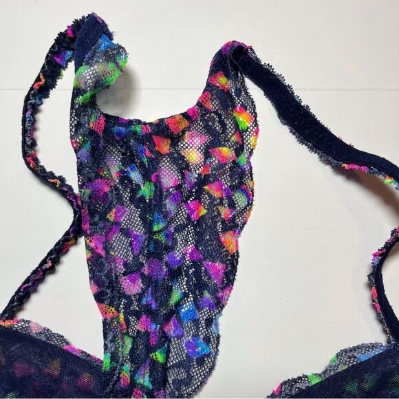 Pink Multicolor Bralette - Picture 6 of 8